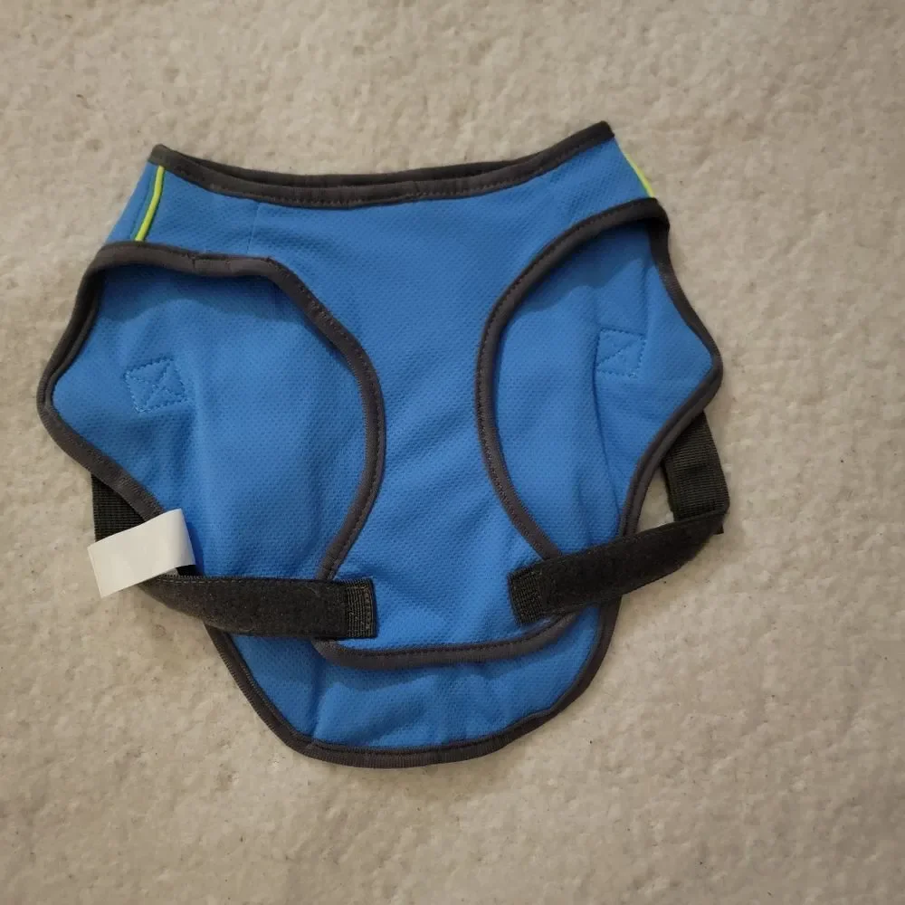 🆕️🦺Hydro Dogz UV Cooling Vest - Blue/Gray/Yellow, Sm